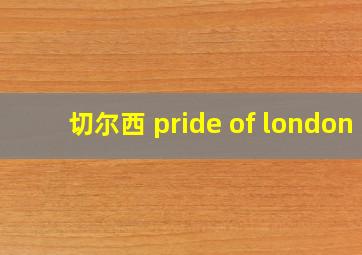 切尔西 pride of london